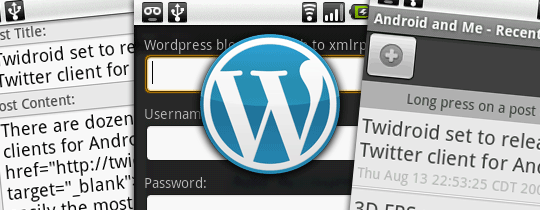WordPress для Android 