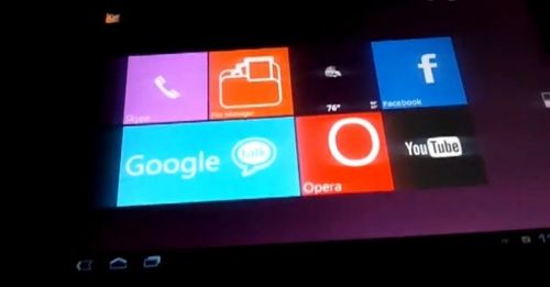 Windows 8 Android 
