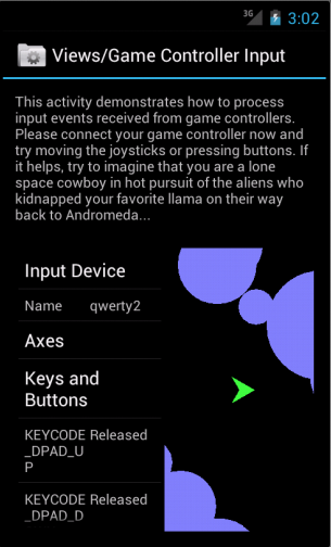 Android4.0 Gamepads