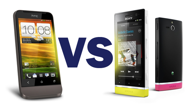 HTC One V - Sony Xperia U 