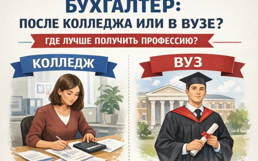 Бухгалтер после колледжа или в вузе